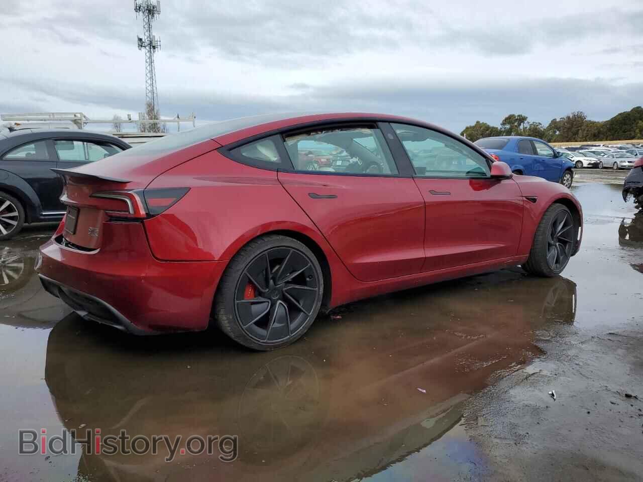 2024 TESLA MODEL 3 - VIN: 5YJ3E1ET0RF841967 - Фото 3