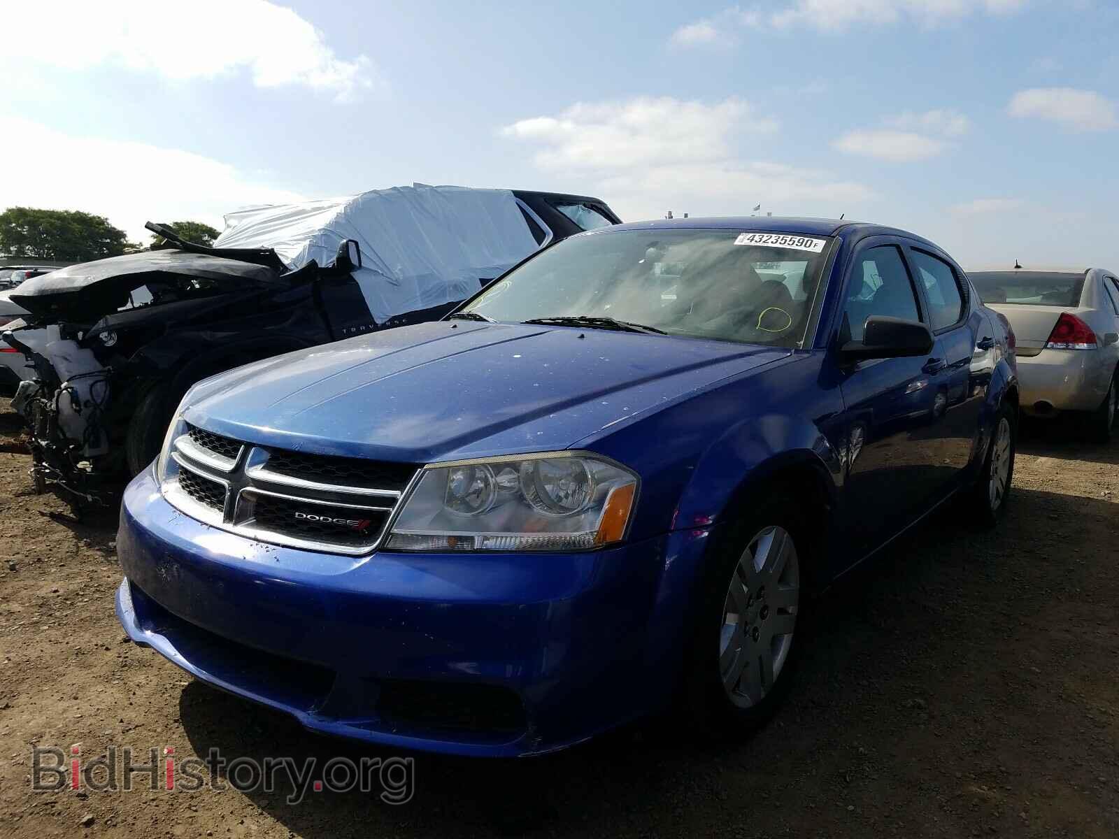 2013 DODGE AVENGER - VIN: 1C3CDZAB2DN726042 - Photo 2