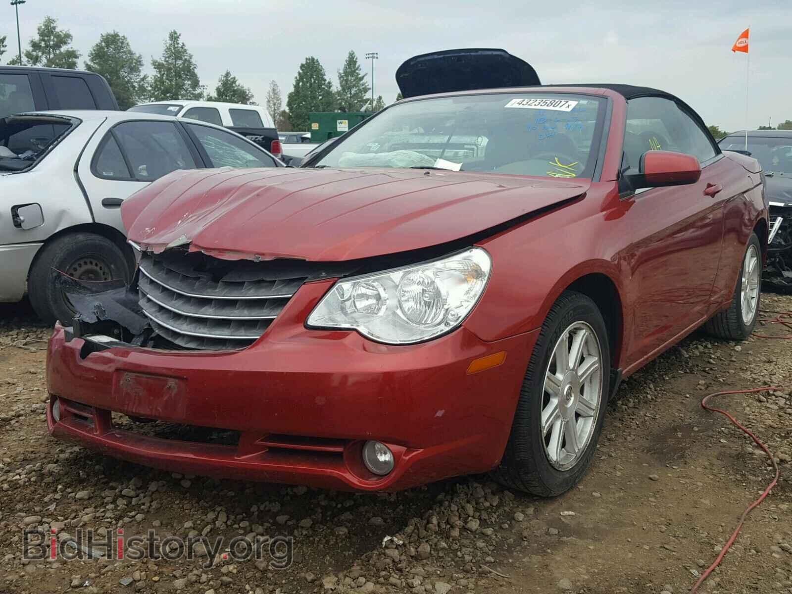 2008 CHRYSLER SEBRING - VIN: 1C3LC55R78N616497 - Фото 2