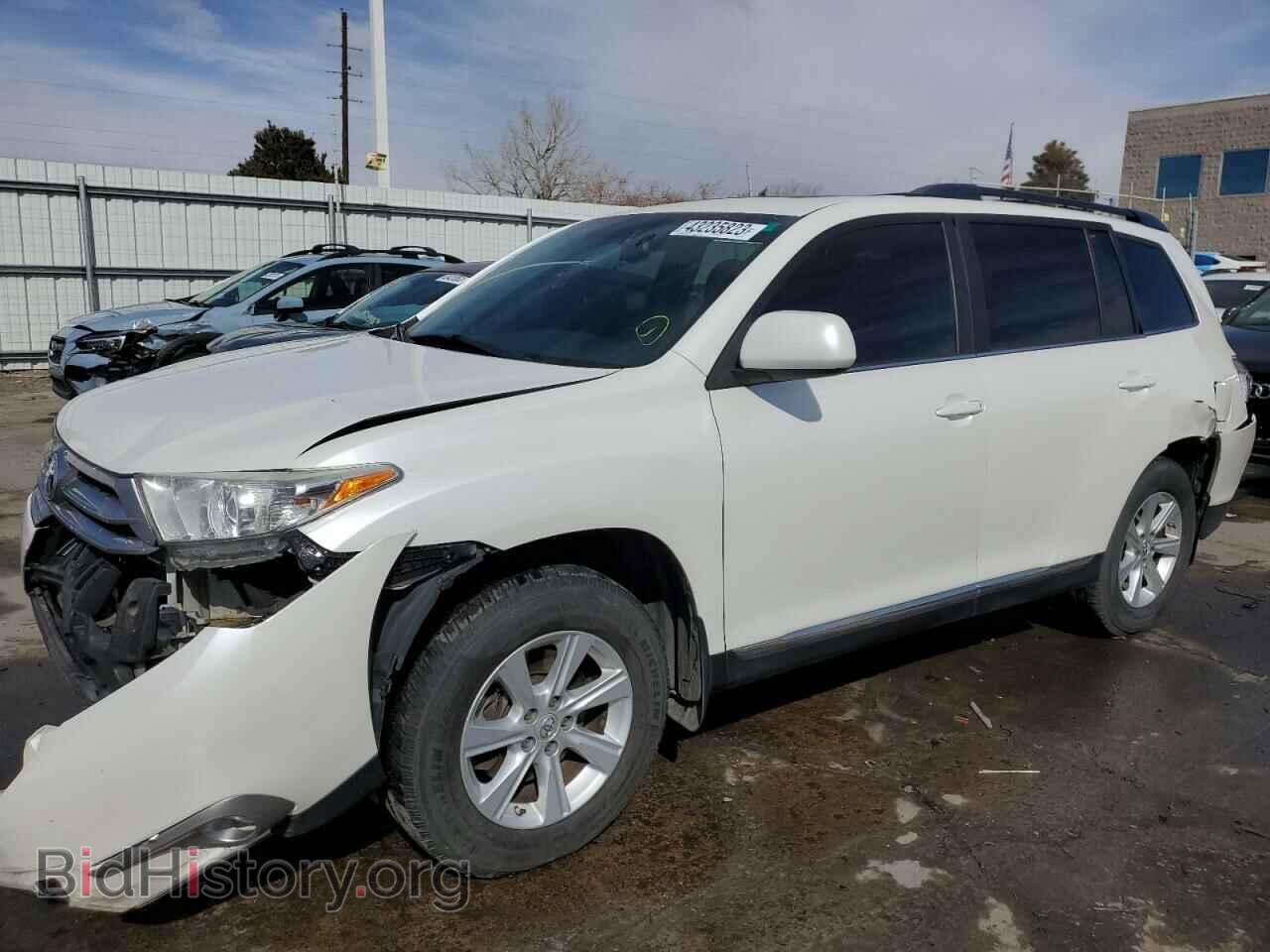 Photo 5TDBK3EH8CS162074 - TOYOTA HIGHLANDER 2012