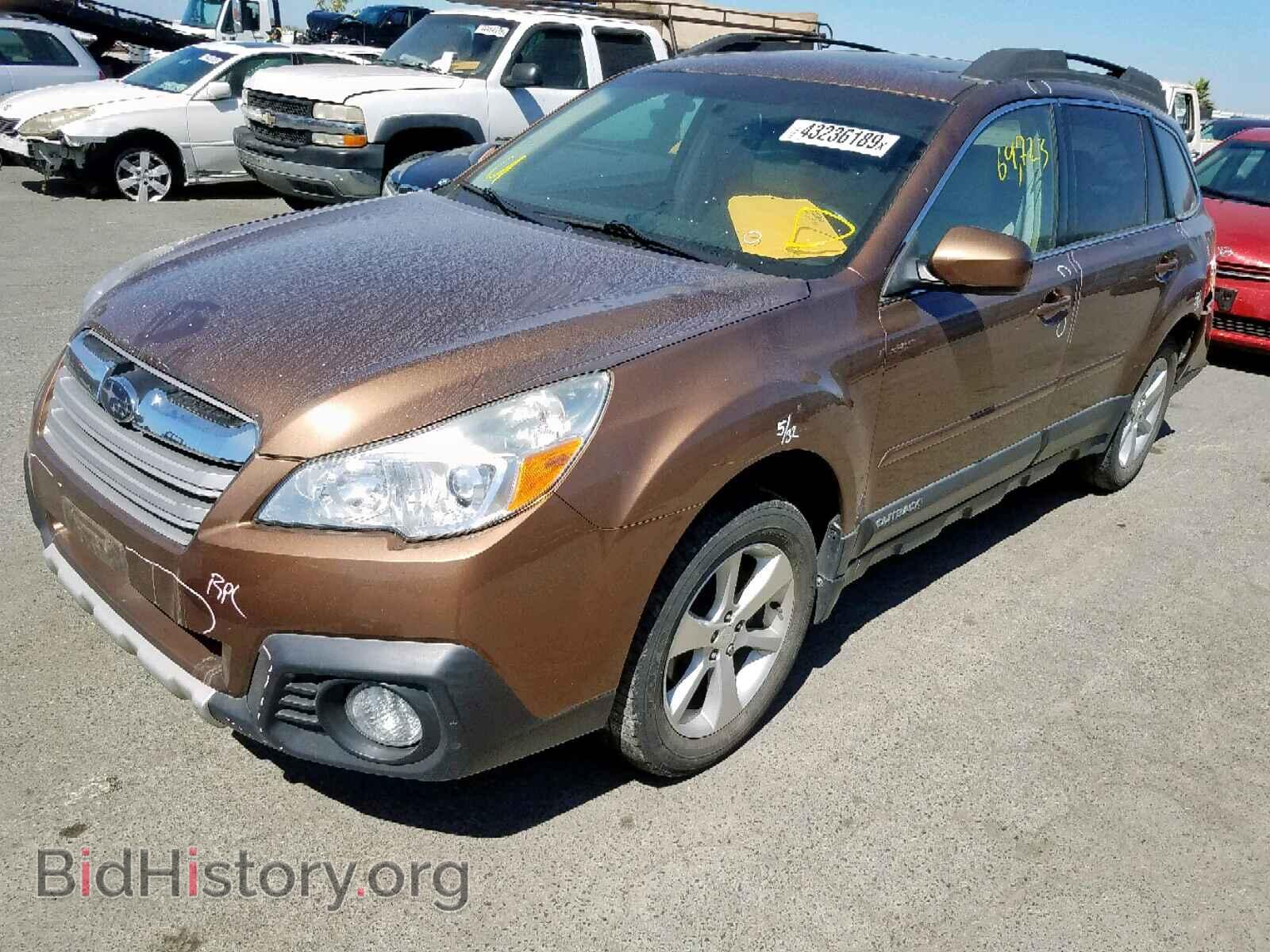 2013 SUBARU OUTBACK 2. - VIN: 4S4BRBKC1D3235704 - Photo 2