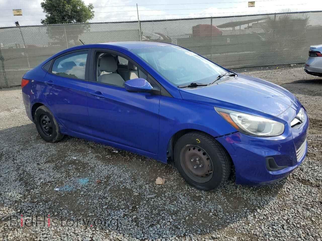 2013 HYUNDAI ACCENT - VIN: KMHCT4AE8DU363100 - Фото 4