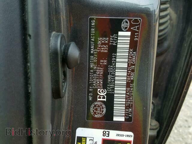 2013 TOYOTA COROLLA BA - VIN: 2T1BU4EE3DC042912 - Фото 10