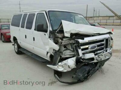 2010 Ford ECONOLINE, white — VIN 1FBNE3BL7ADA85918, Copart
