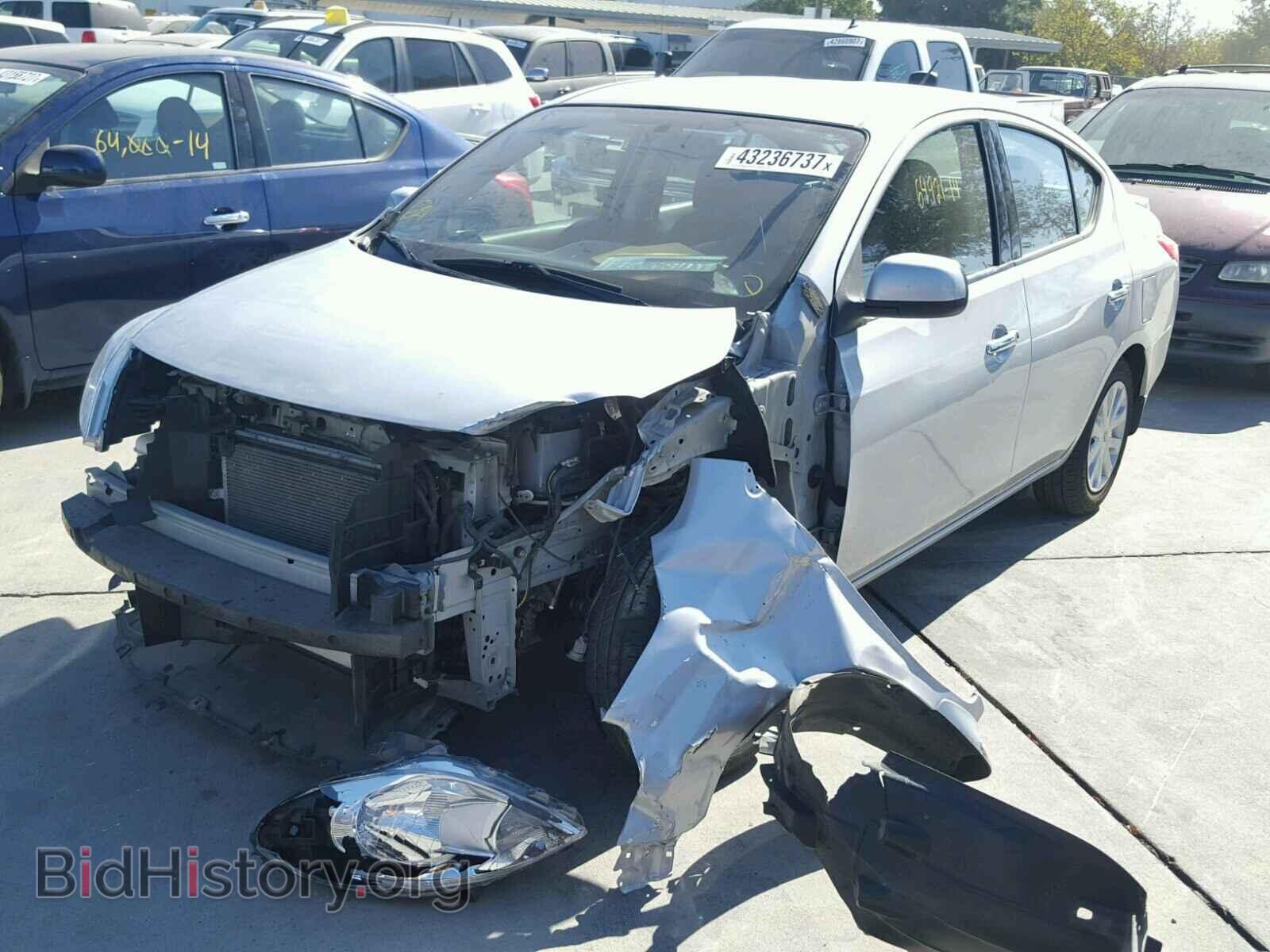 2014 NISSAN VERSA - VIN: 3N1CN7AP7EK450041 - Photo 2