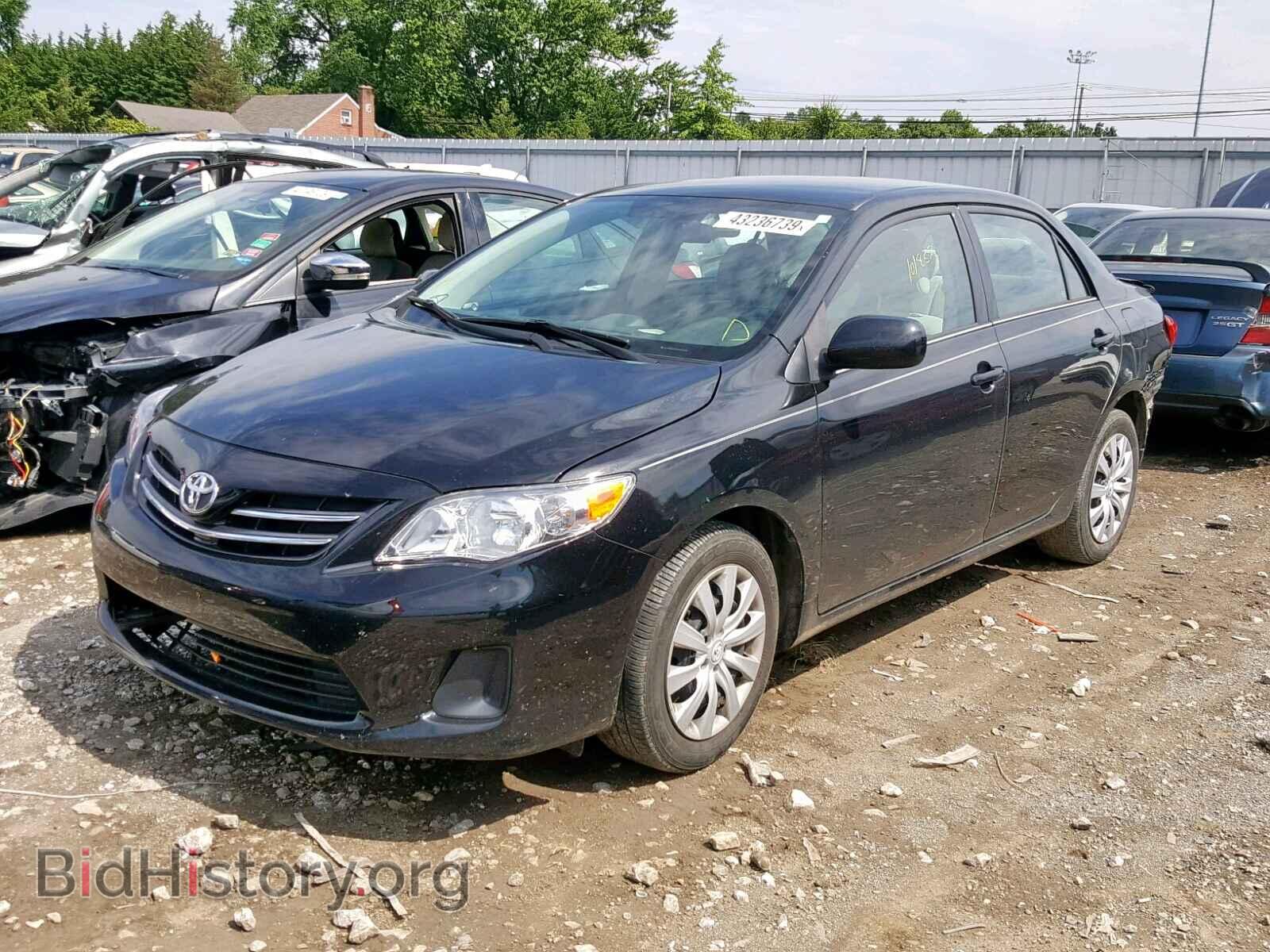 2013 TOYOTA COROLLA BA - VIN: 2T1BU4EE0DC990877 - Фото 2