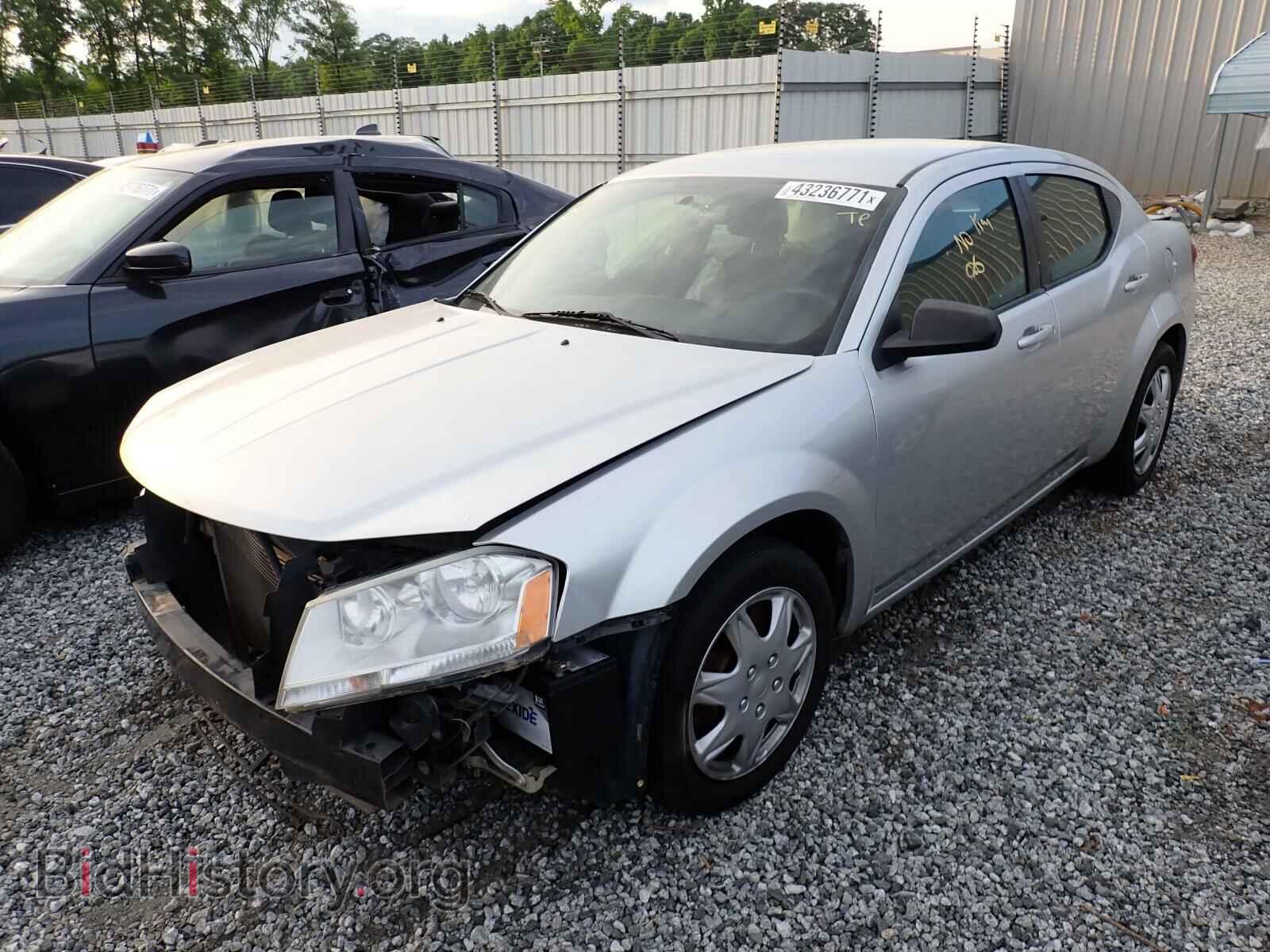 2011 DODGE AVENGER - VIN: 1B3BD4FB2BN608204 - Фото 2