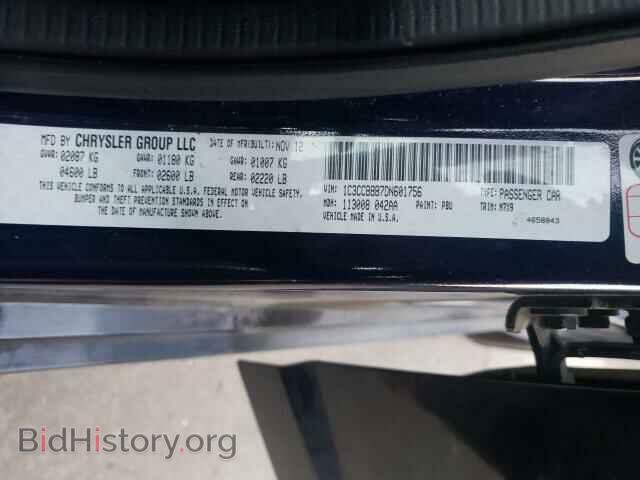 2013 CHRYSLER 200 - VIN: 1C3CCBBB7DN601756 - Фото 10