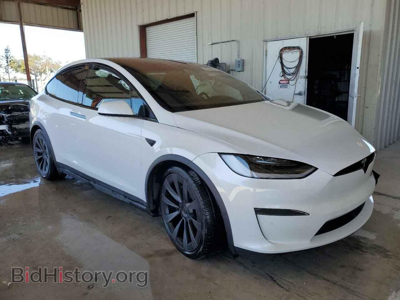 2022 TESLA MODEL X - VIN: 7SAXCBE55NF361015 - Фото 4