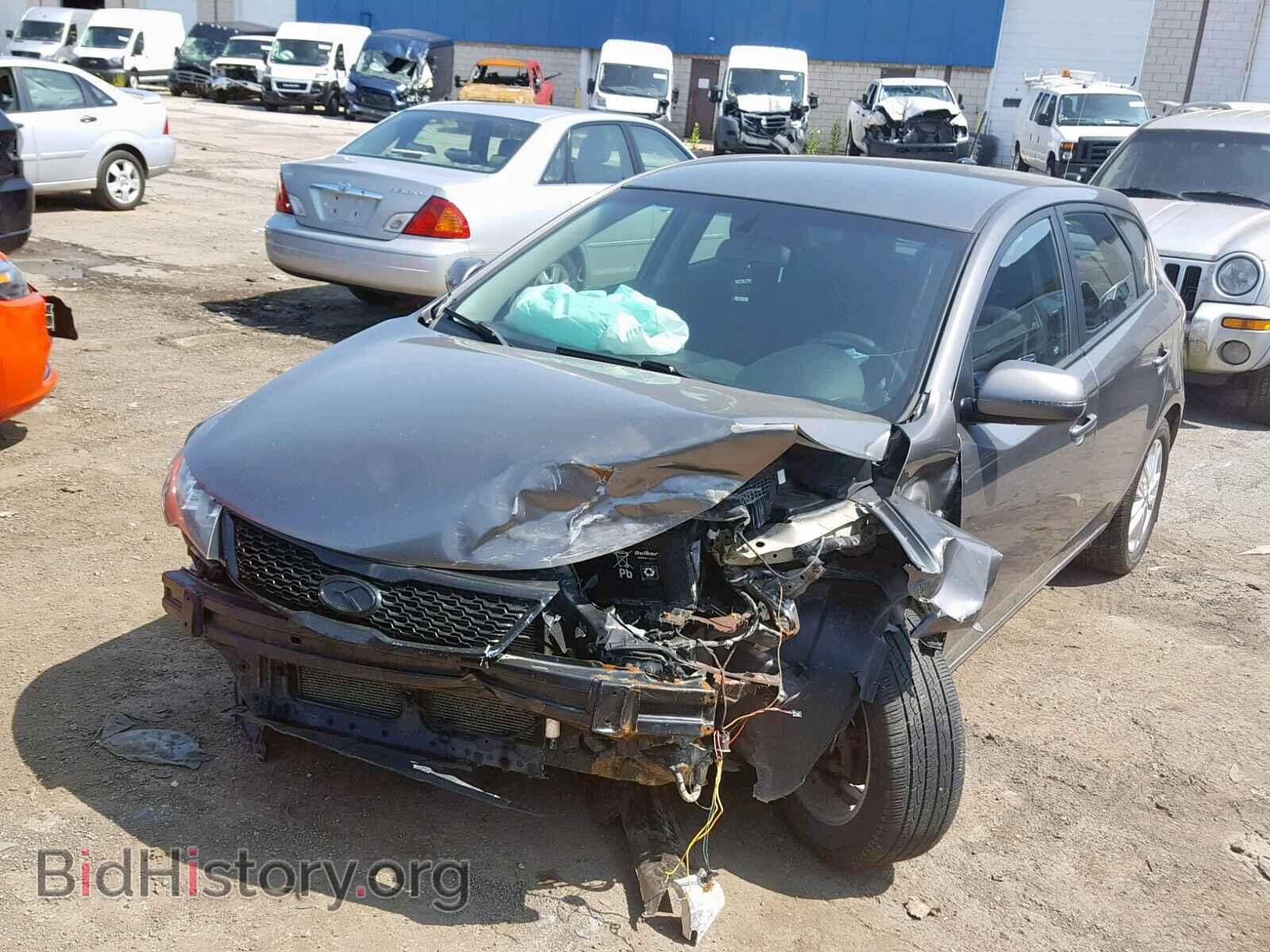 2012 KIA FORTE EX - VIN: KNAFU5A28C5569145 - Фото 2