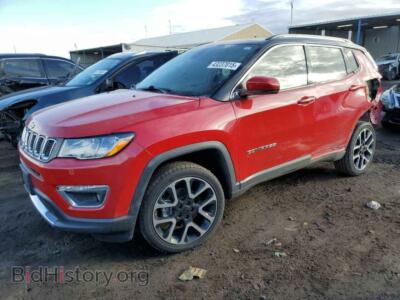 2017 Jeep COMPASS Limited, красный — VIN 3C4NJDCB6HT665507, Copart