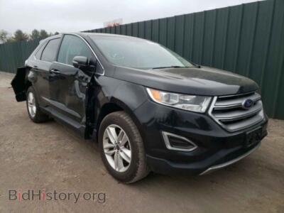 2016 Ford EDGE Edge SEL, black — VIN 2FMPK4J97GBC56718, Copart