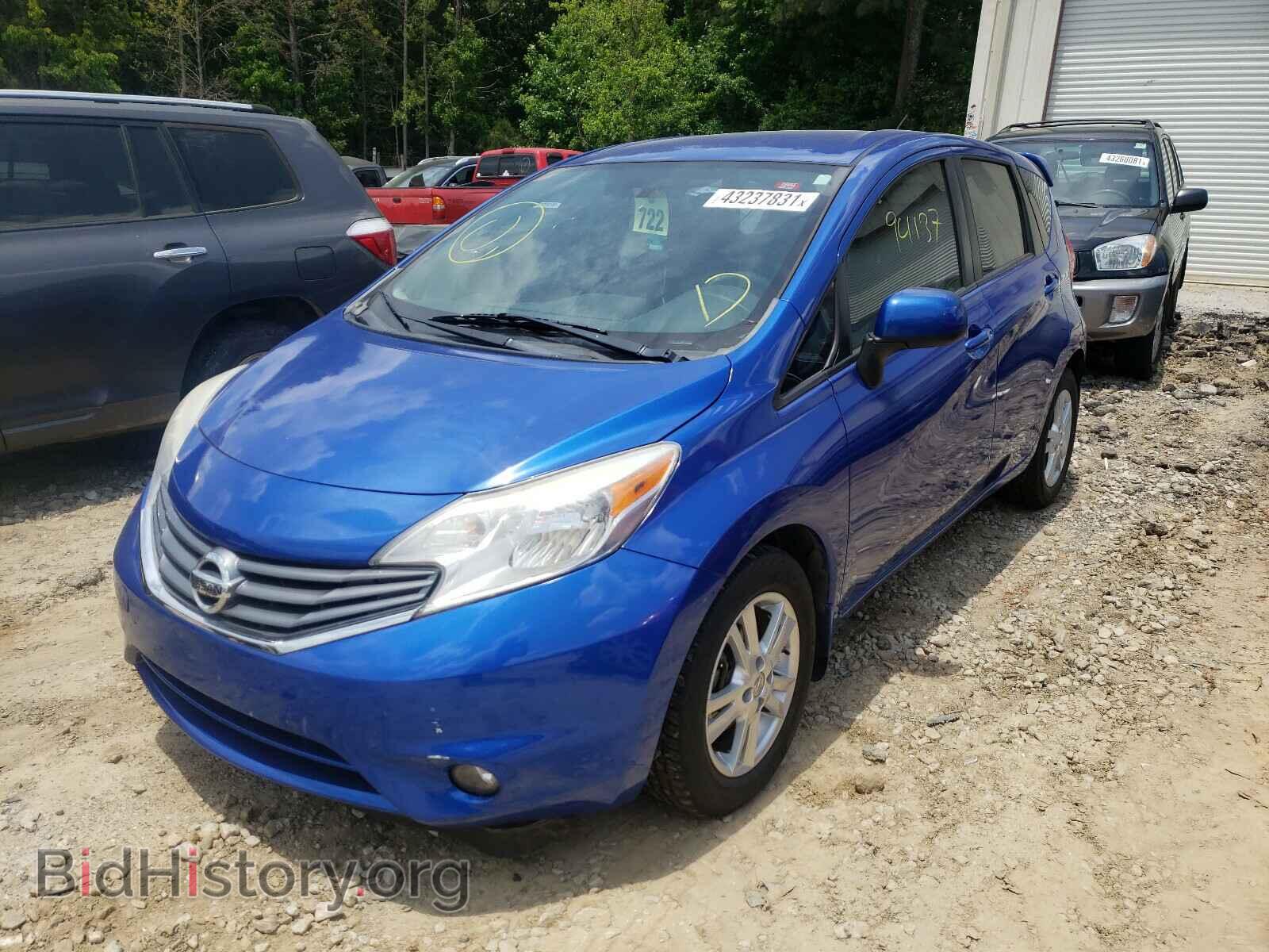 2014 NISSAN VERSA - VIN: 3N1CE2CP1EL394298 - Фото 2