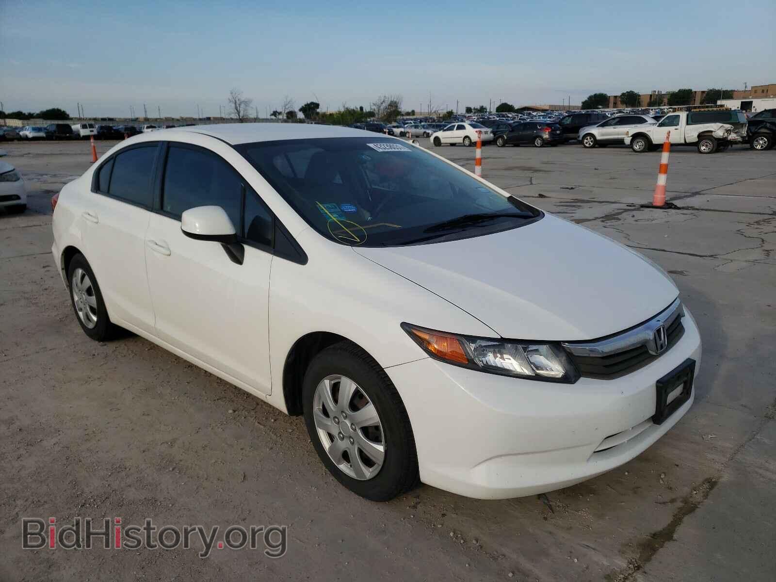 Фотография 2HGFB2F56CH558374 - HONDA CIVIC 2012