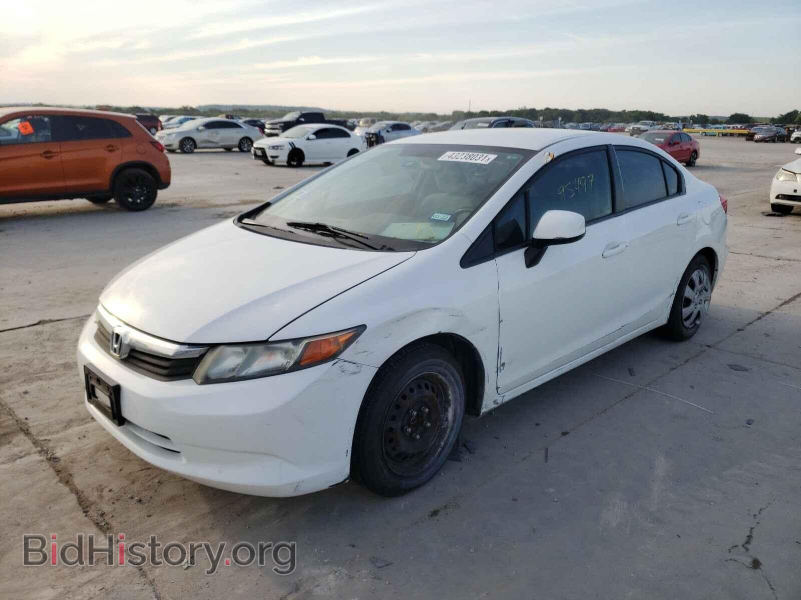2012 HONDA CIVIC - VIN: 2HGFB2F56CH558374 - Photo 2