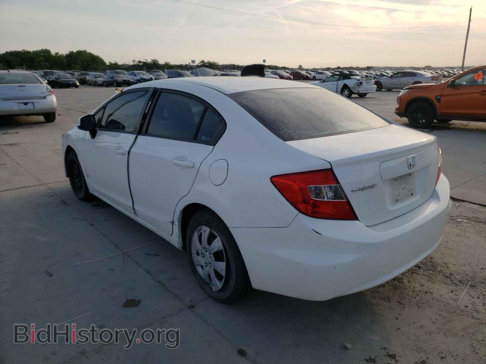 2012 HONDA CIVIC - VIN: 2HGFB2F56CH558374 - Photo 3