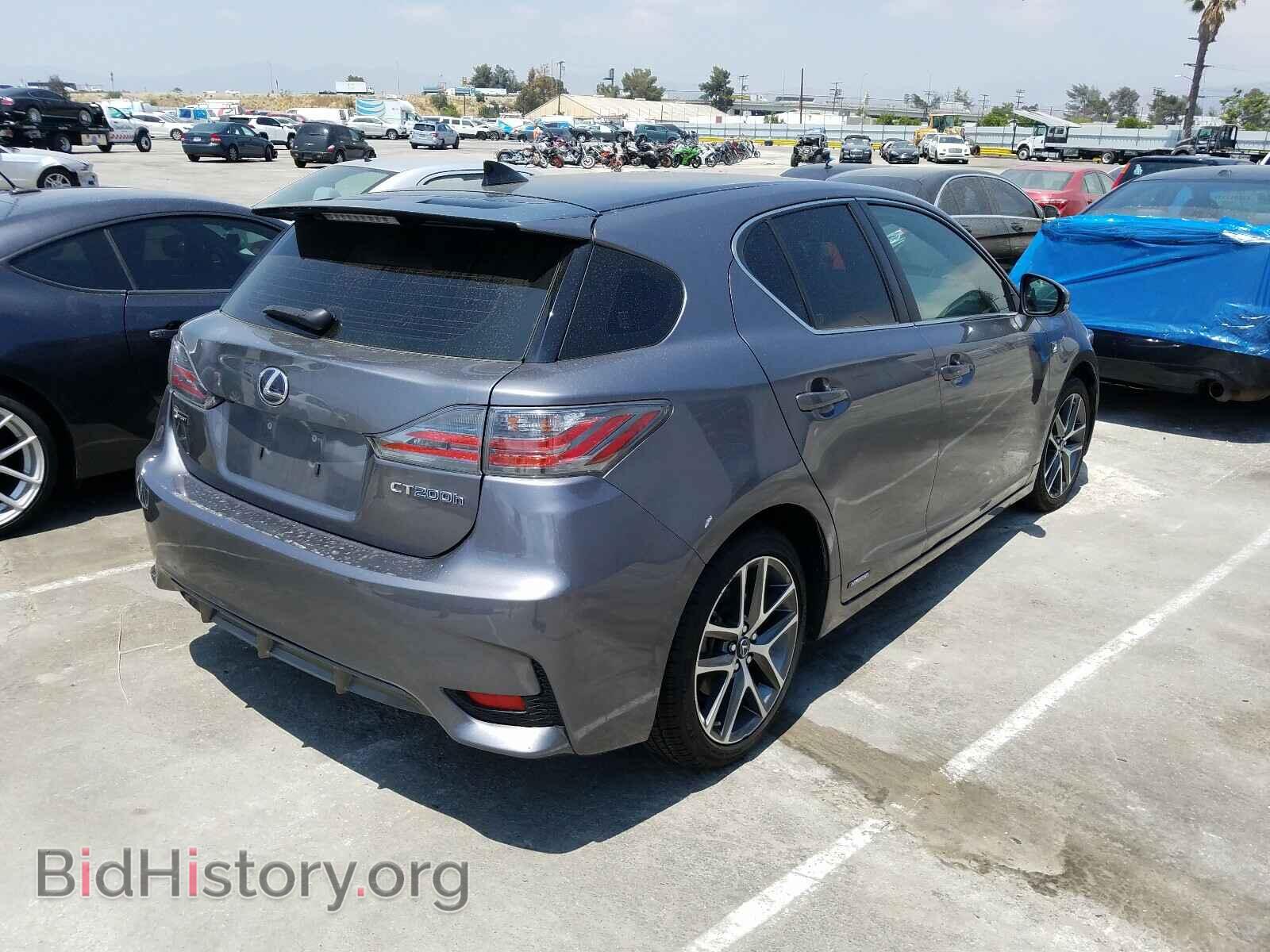 2016 LEXUS CT 200 - VIN: JTHKD5BH3G2255008 - Фото 4