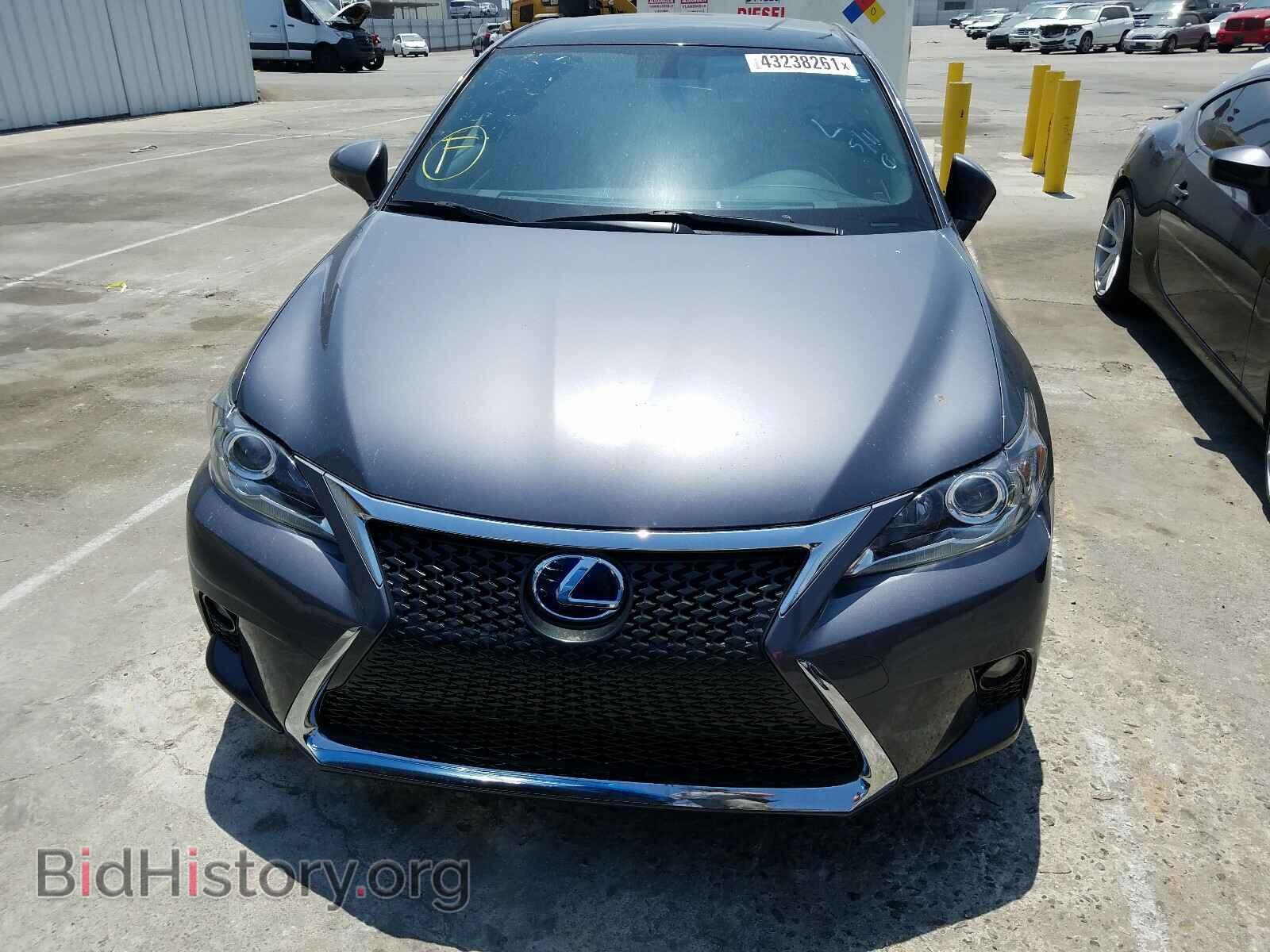 2016 LEXUS CT 200 - VIN: JTHKD5BH3G2255008 - Фото 9
