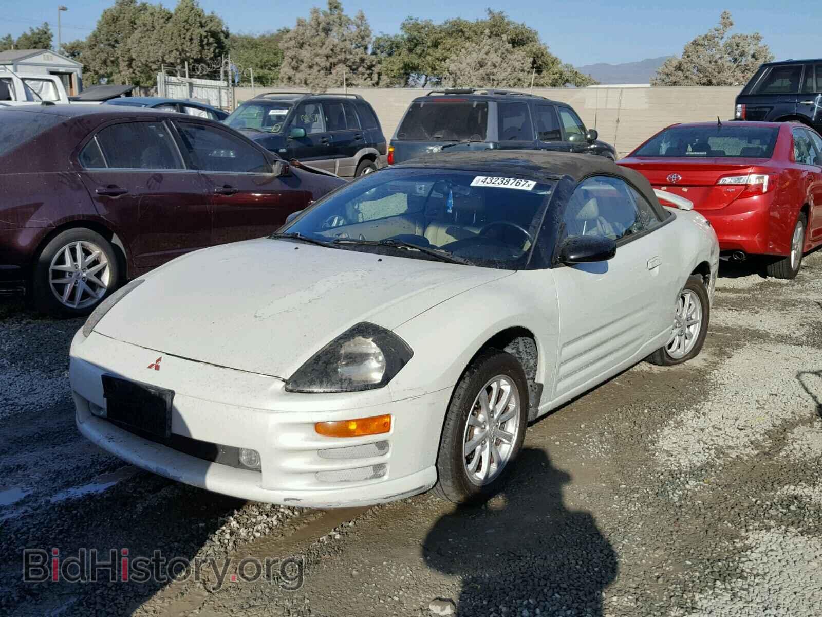 2001 MITSUBISHI ECLIPSE - VIN: 4A3AE35G61E003368 - Фото 2