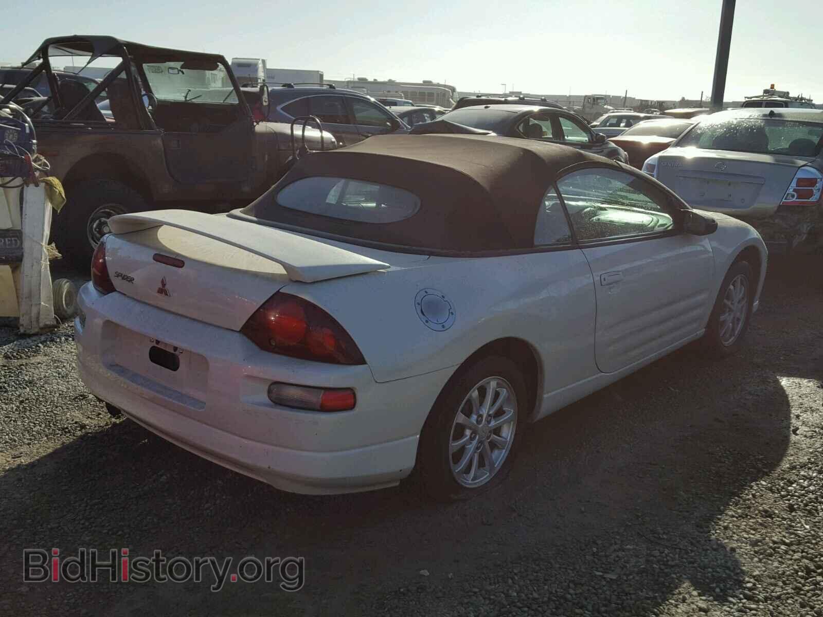 2001 MITSUBISHI ECLIPSE - VIN: 4A3AE35G61E003368 - Фото 4