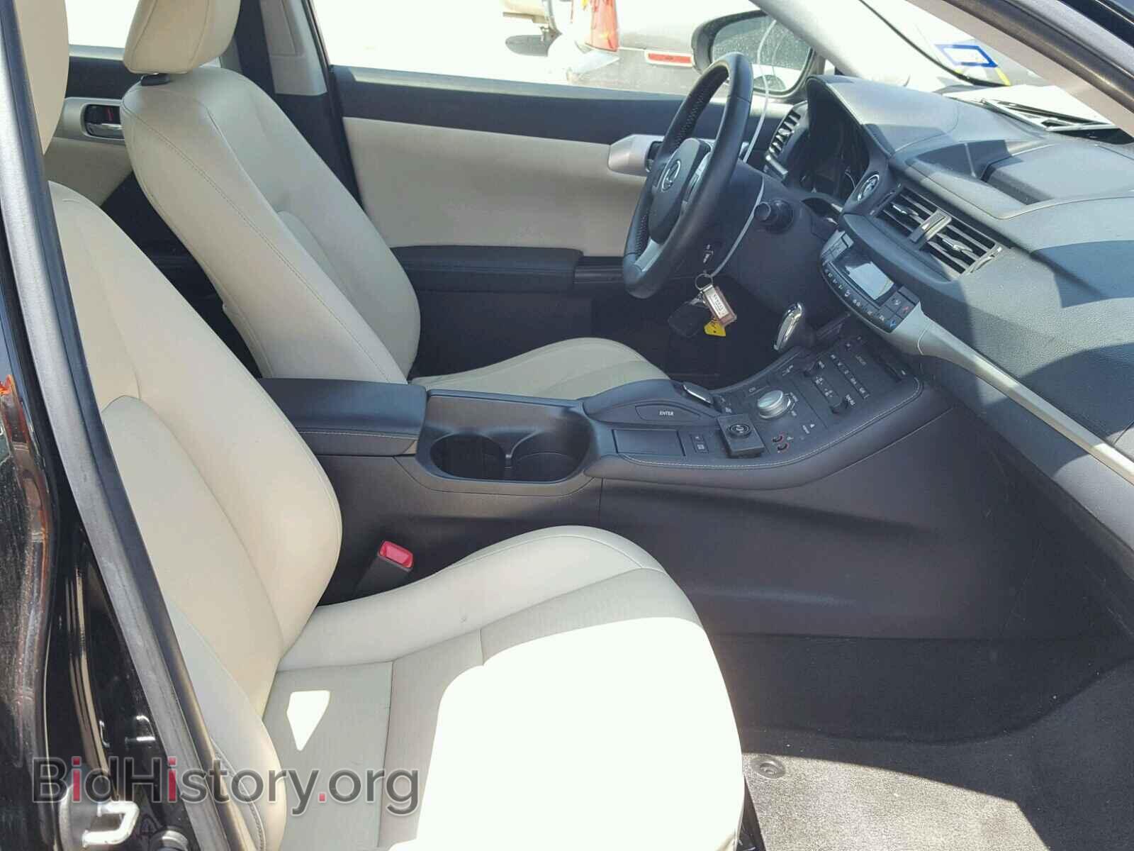 2011 LEXUS CT 200 - VIN: JTHKD5BH3B2035697 - Фото 5