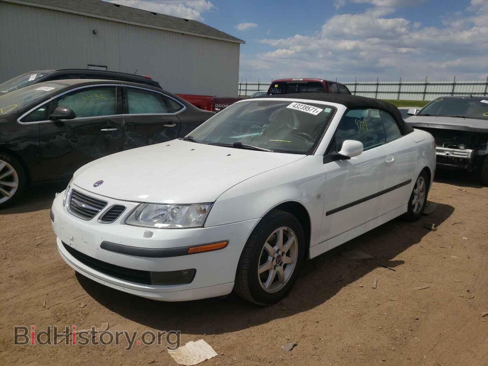 2007 SAAB 9 3 - VIN: YS3FD79Y076110594 - Фото 2
