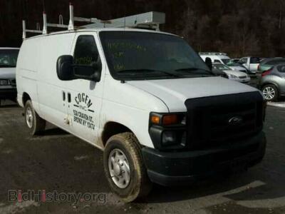2010 Ford ECONOLINE, white — VIN 1FTNE2EL3ADA76618, Copart