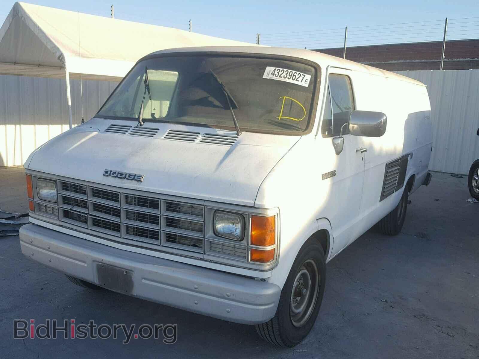 1991 DODGE RAM VAN - VIN: 2B7KB31Z1MK402180 - Фото 2