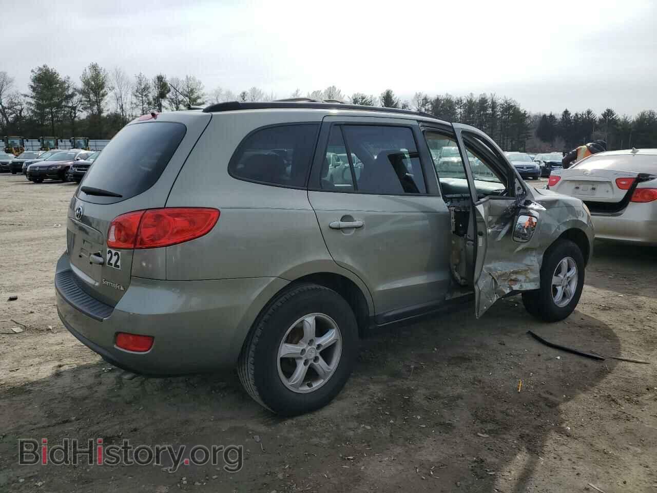 2008 HYUNDAI SANTA FE - VIN: 5NMSG13D38H224061 - Фото 3