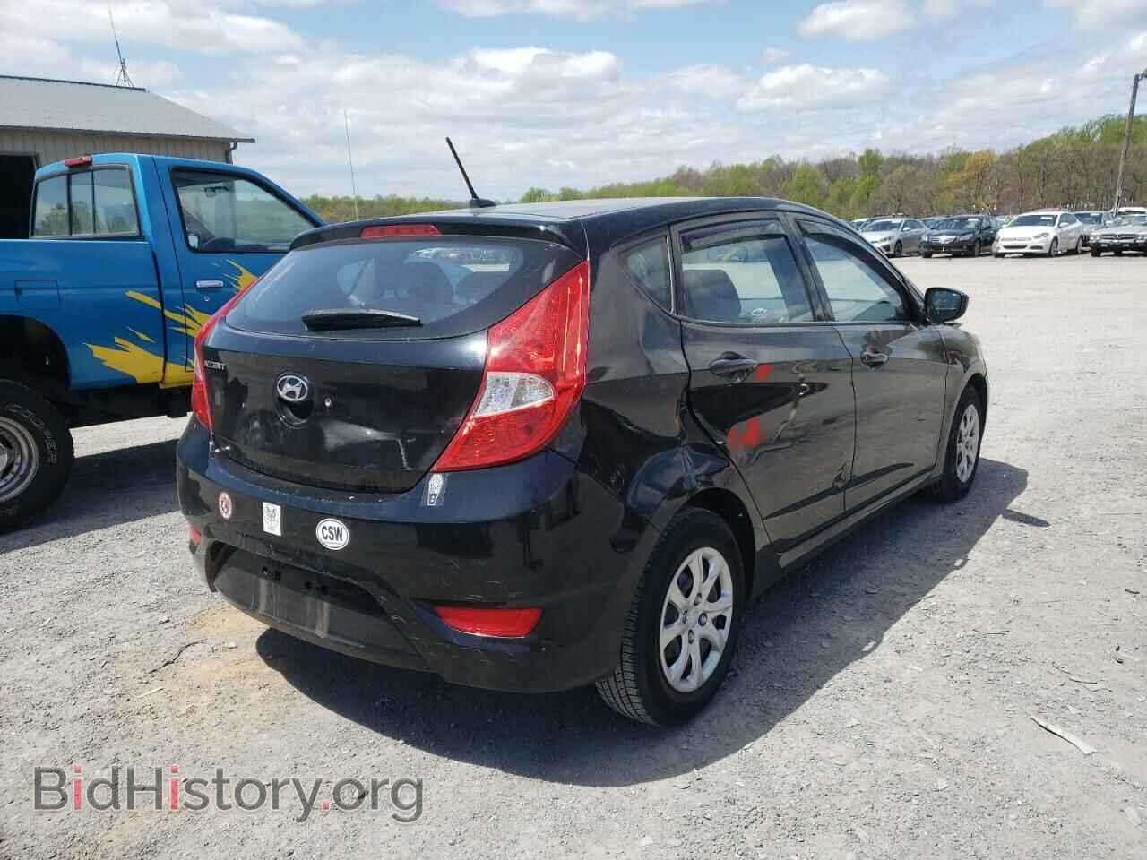 2014 HYUNDAI ACCENT - VIN: KMHCT5AE9EU194342 - Фото 4