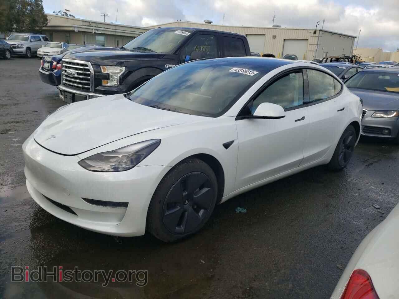 Photo 5YJ3E1EA0MF873874 - TESLA MODEL 3 2021