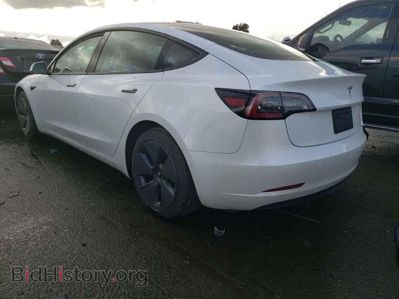 2021 TESLA MODEL 3 - VIN: 5YJ3E1EA0MF873874 - Фото 2