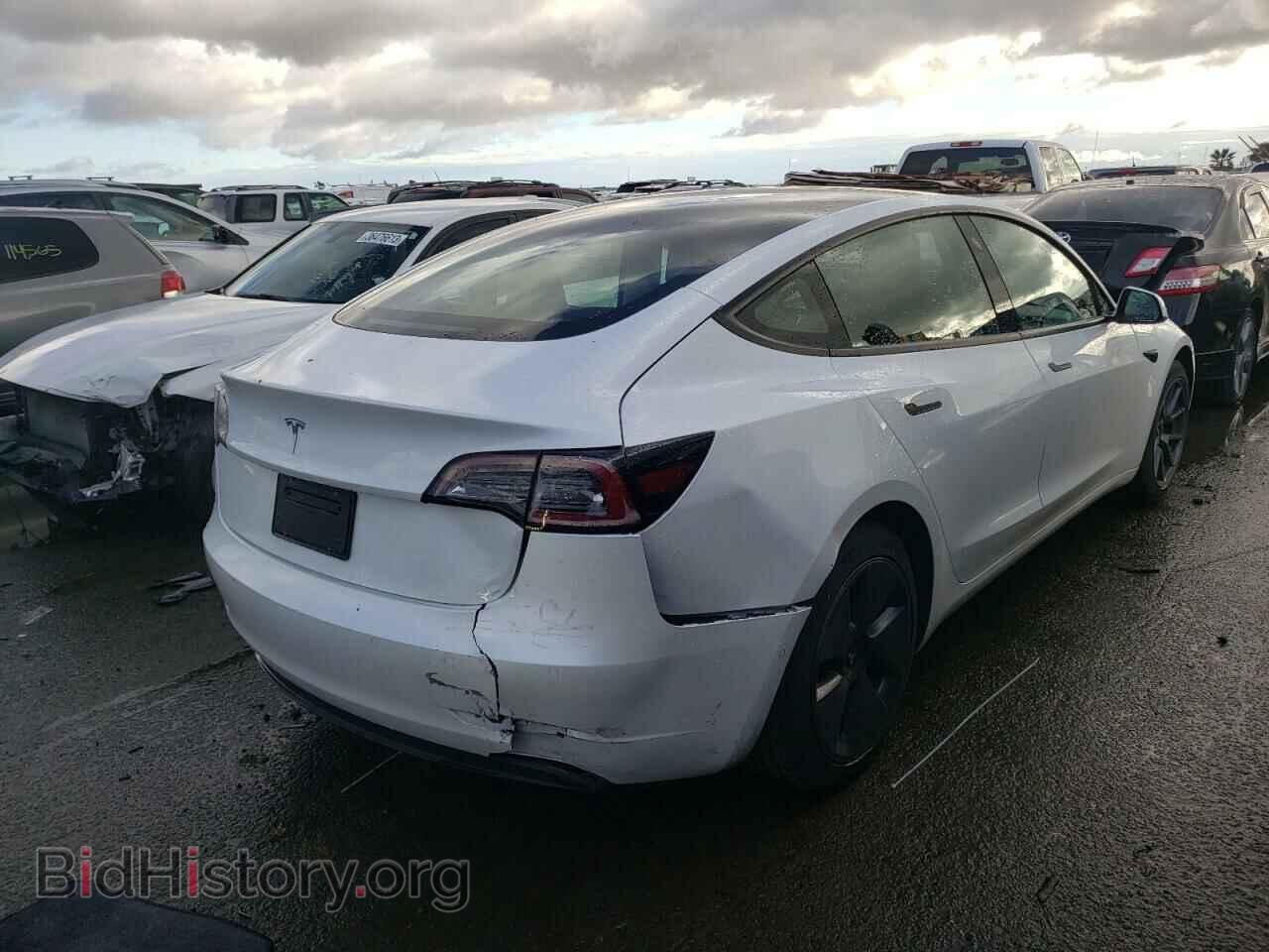 2021 TESLA MODEL 3 - VIN: 5YJ3E1EA0MF873874 - Фото 3