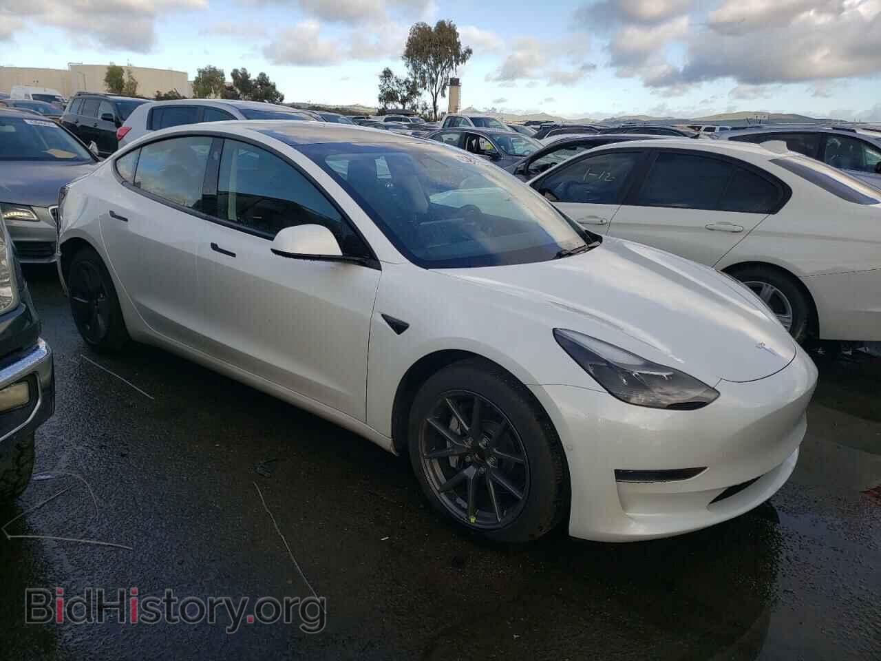2021 TESLA MODEL 3 - VIN: 5YJ3E1EA0MF873874 - Фото 4
