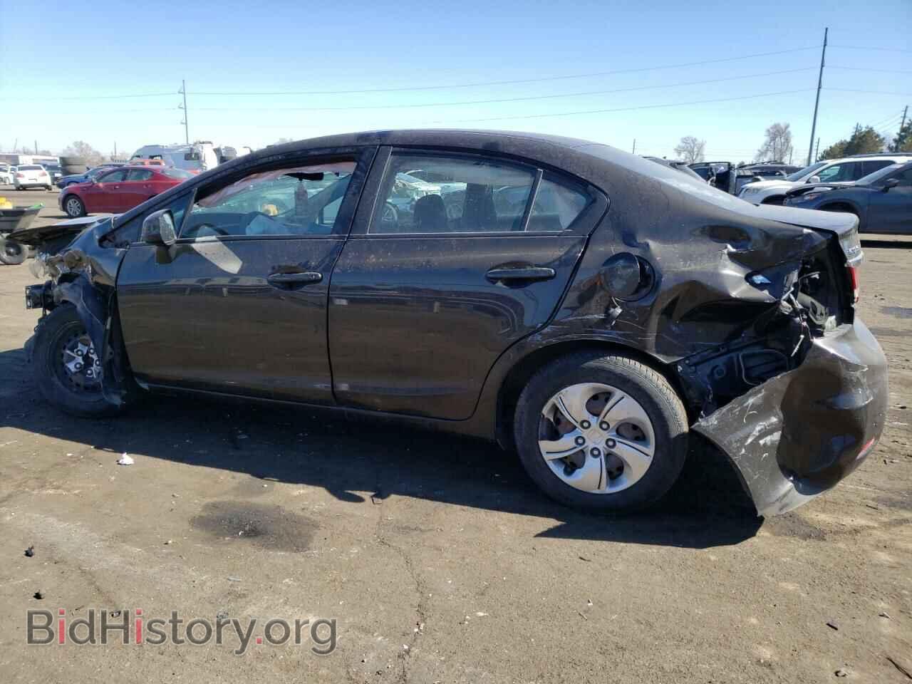 2013 HONDA CIVIC - VIN: 19XFB2F5XDE228426 - Фото 2