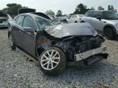 2012 Lexus IS IS 350, серый — VIN JTHCE5C25C5002731, Copart