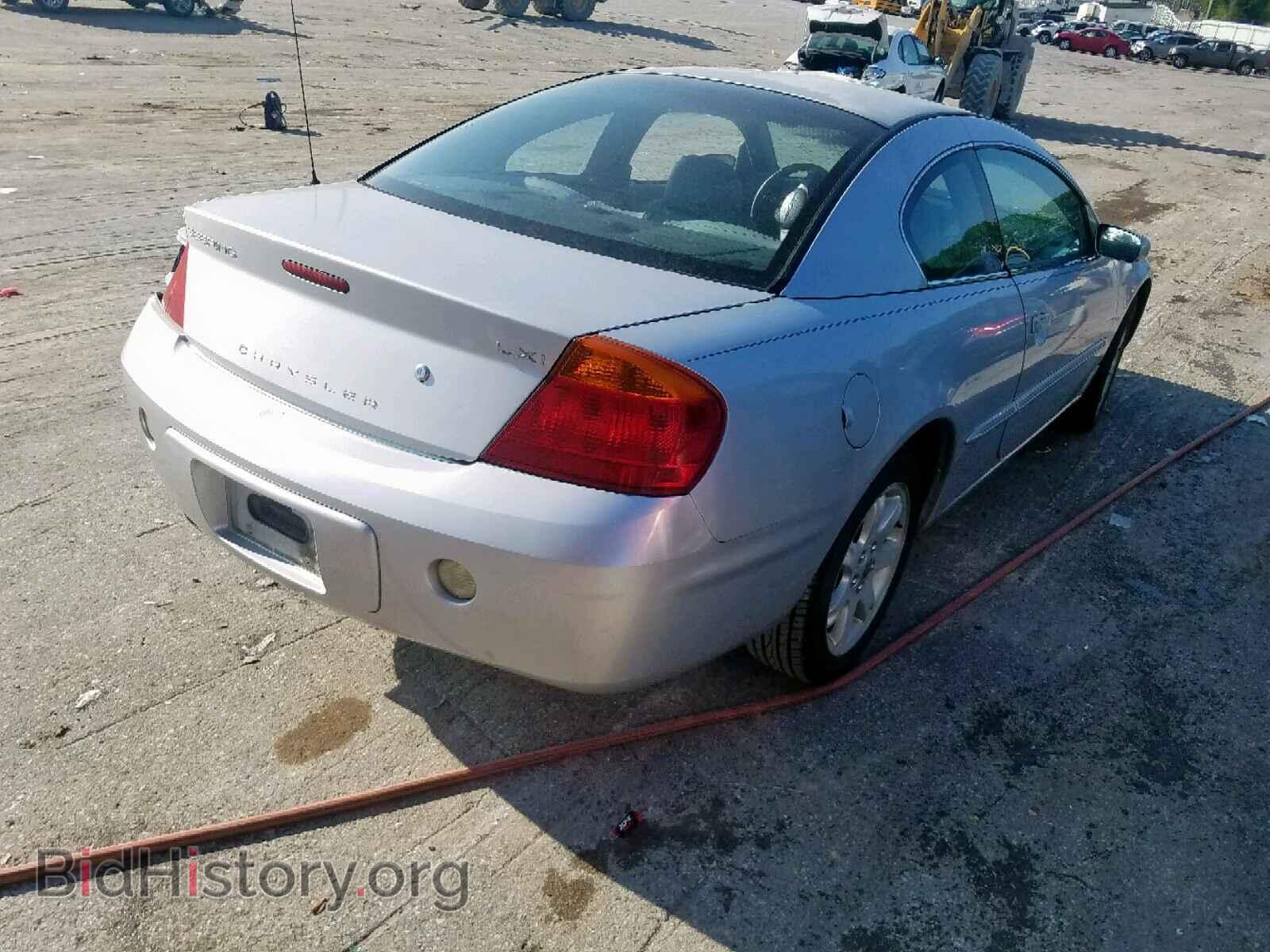 2002 CHRYSLER SEBRING - VIN: 4C3AG52H52E036386 - Фото 4