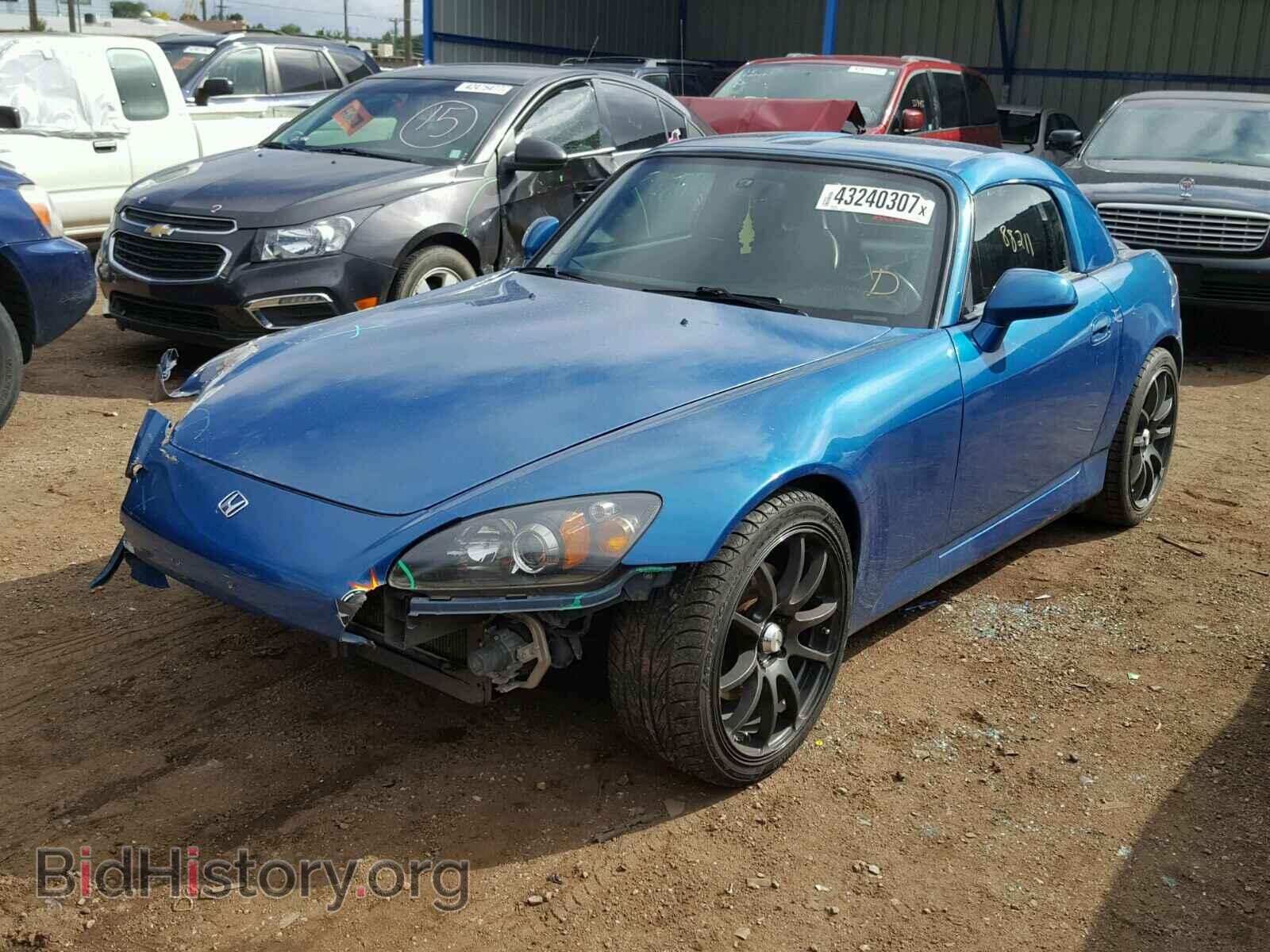 2001 HONDA S2000 - VIN: JHMAP11431T008700 - Фото 2