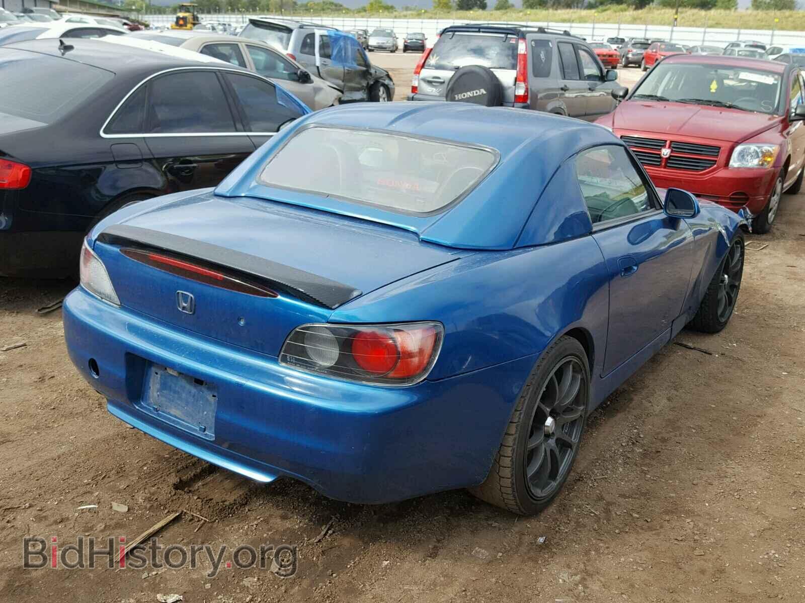 2001 HONDA S2000 - VIN: JHMAP11431T008700 - Фото 4