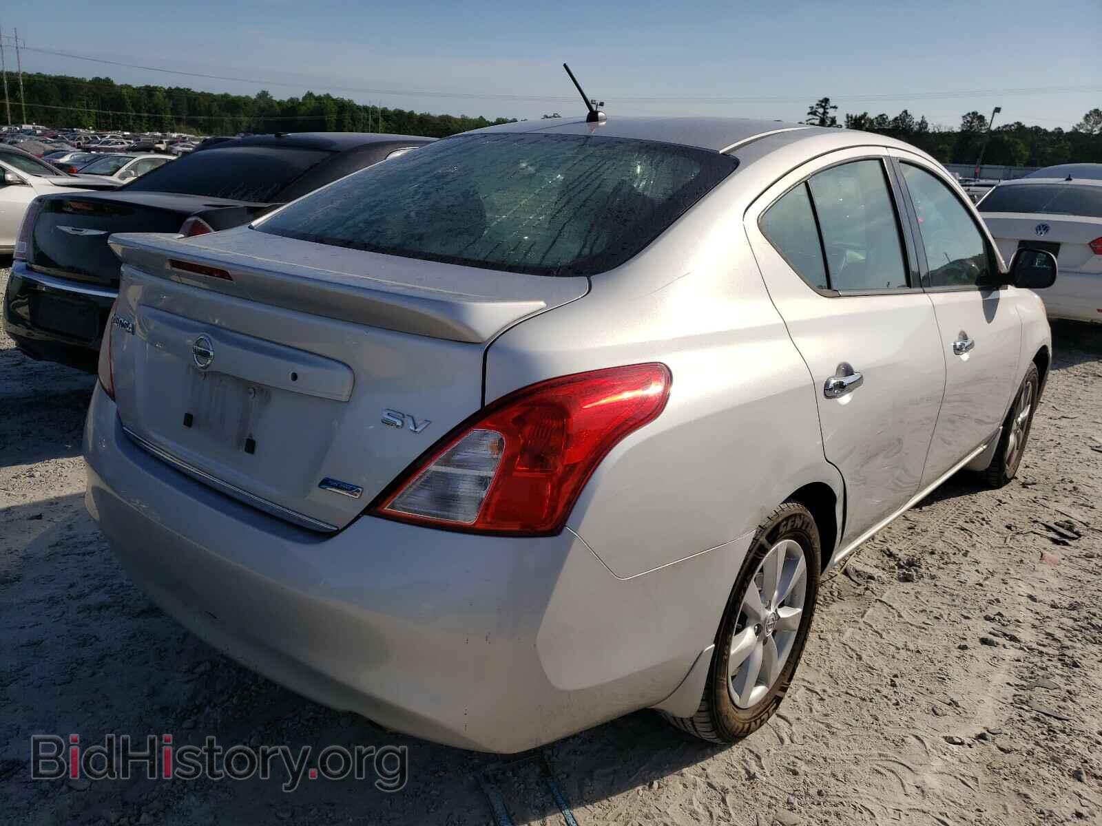 2014 NISSAN VERSA - VIN: 3N1CN7APXEL835491 - Фото 4
