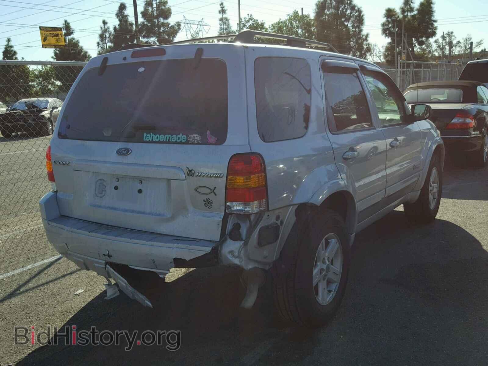 2007 FORD ESCAPE - VIN: 1FMCU59H47KB70847 - Фото 4