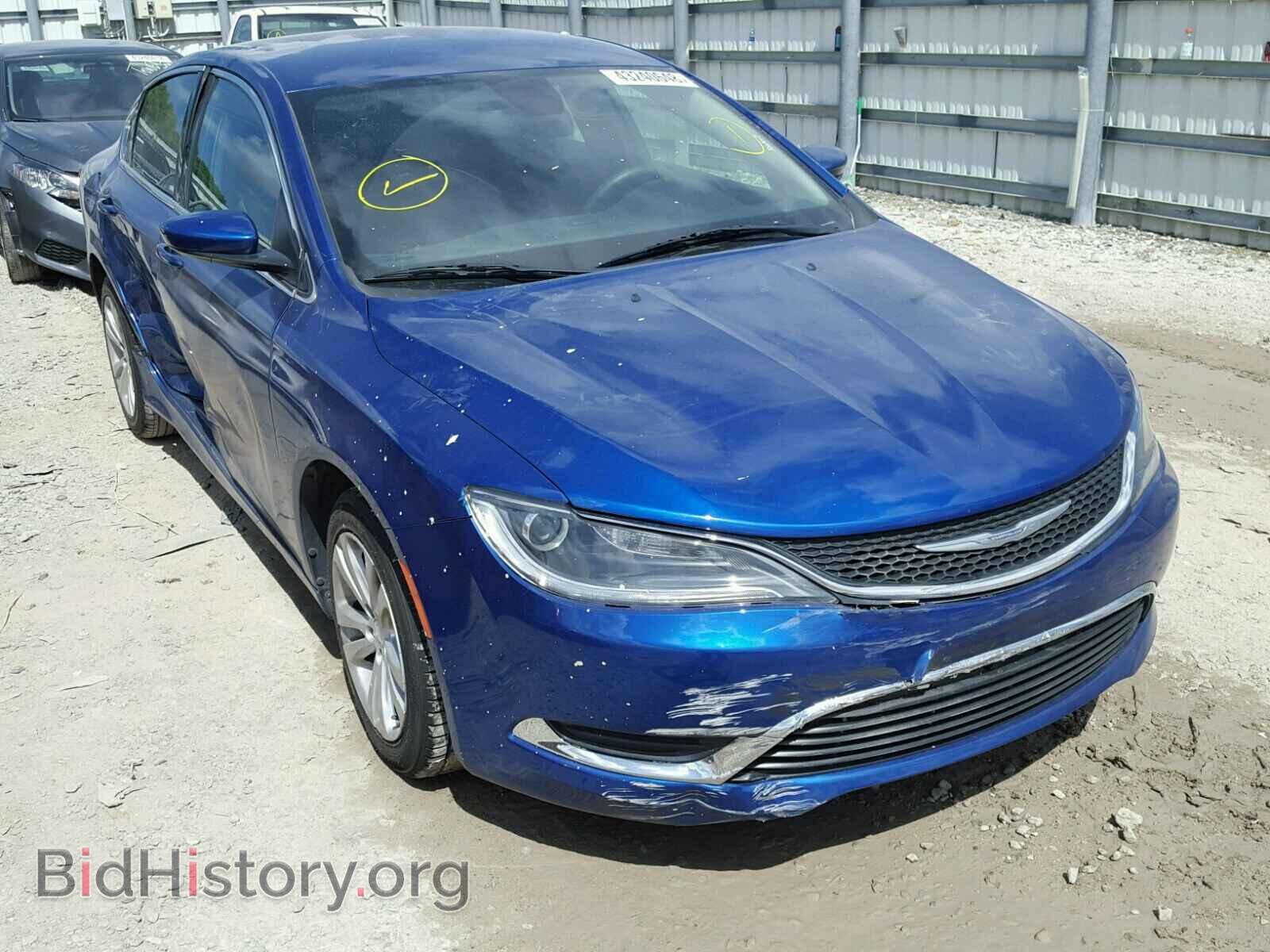 Фотография 1C3CCCAB5GN140665 - CHRYSLER 200 2016