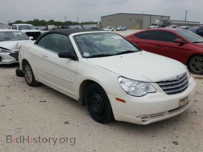 2008 Chrysler SEBRING, white — VIN 1C3LC45K18N271383, Copart
