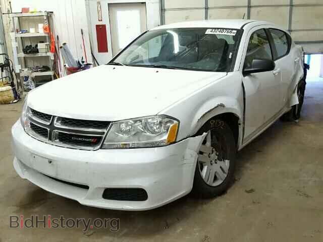 2014 DODGE AVENGER - VIN: 1C3CDZAB1EN224723 - Фото 2