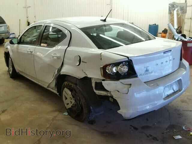 2014 DODGE AVENGER - VIN: 1C3CDZAB1EN224723 - Фото 3