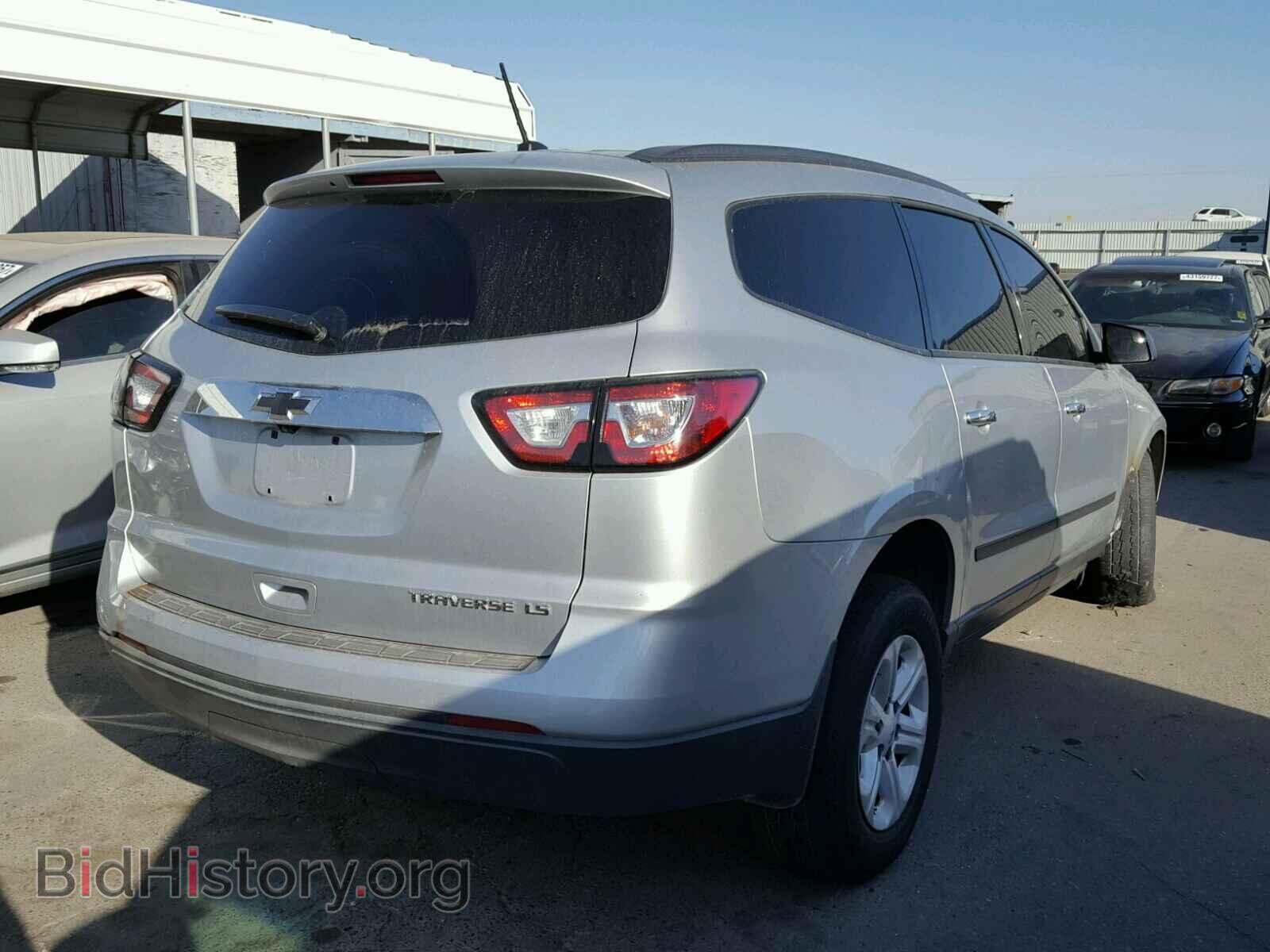 2014 CHEVROLET TRAVERSE - VIN: 1GNKRFKD8EJ367772 - Фото 4