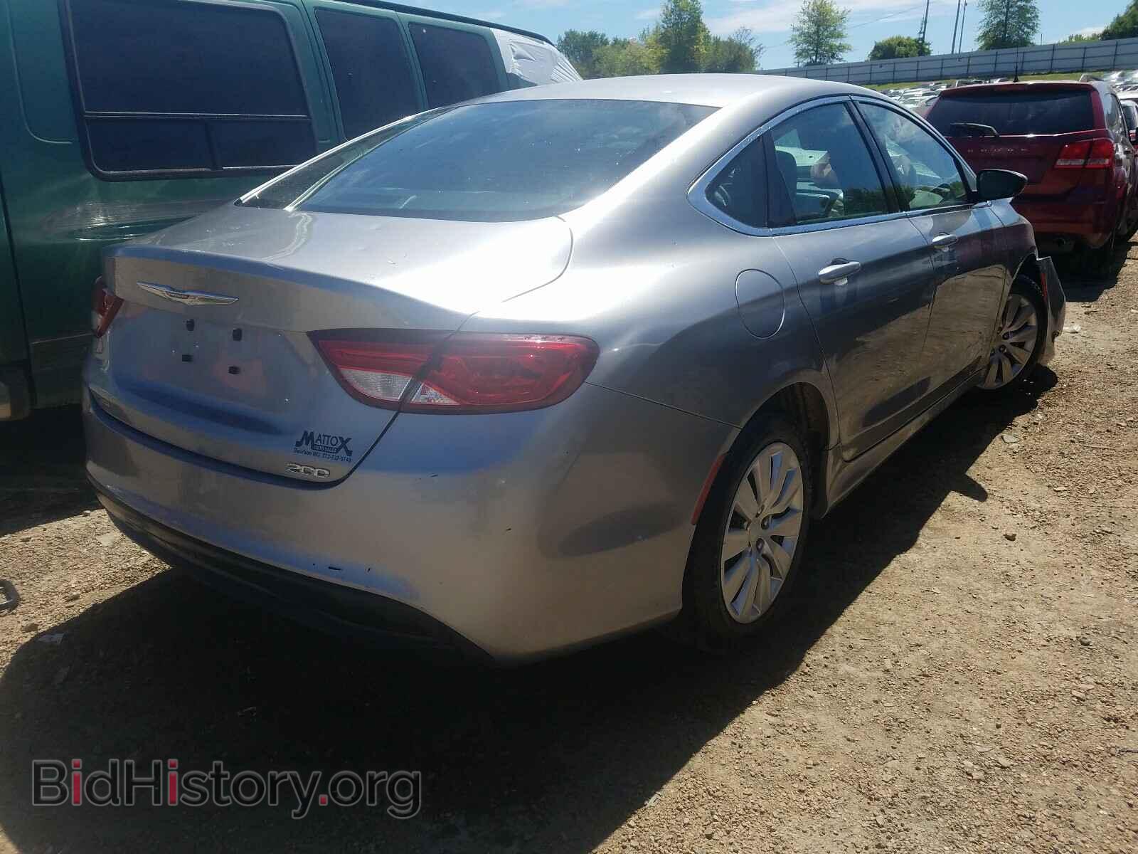2016 CHRYSLER 200 - VIN: 1C3CCCFB0GN183450 - Фото 4
