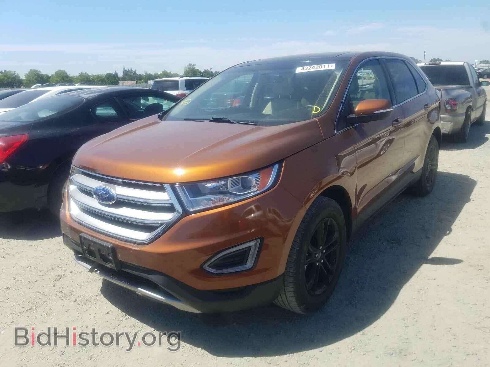 2017 FORD EDGE - VIN: 2FMPK4J92HBC27192 - Фото 2