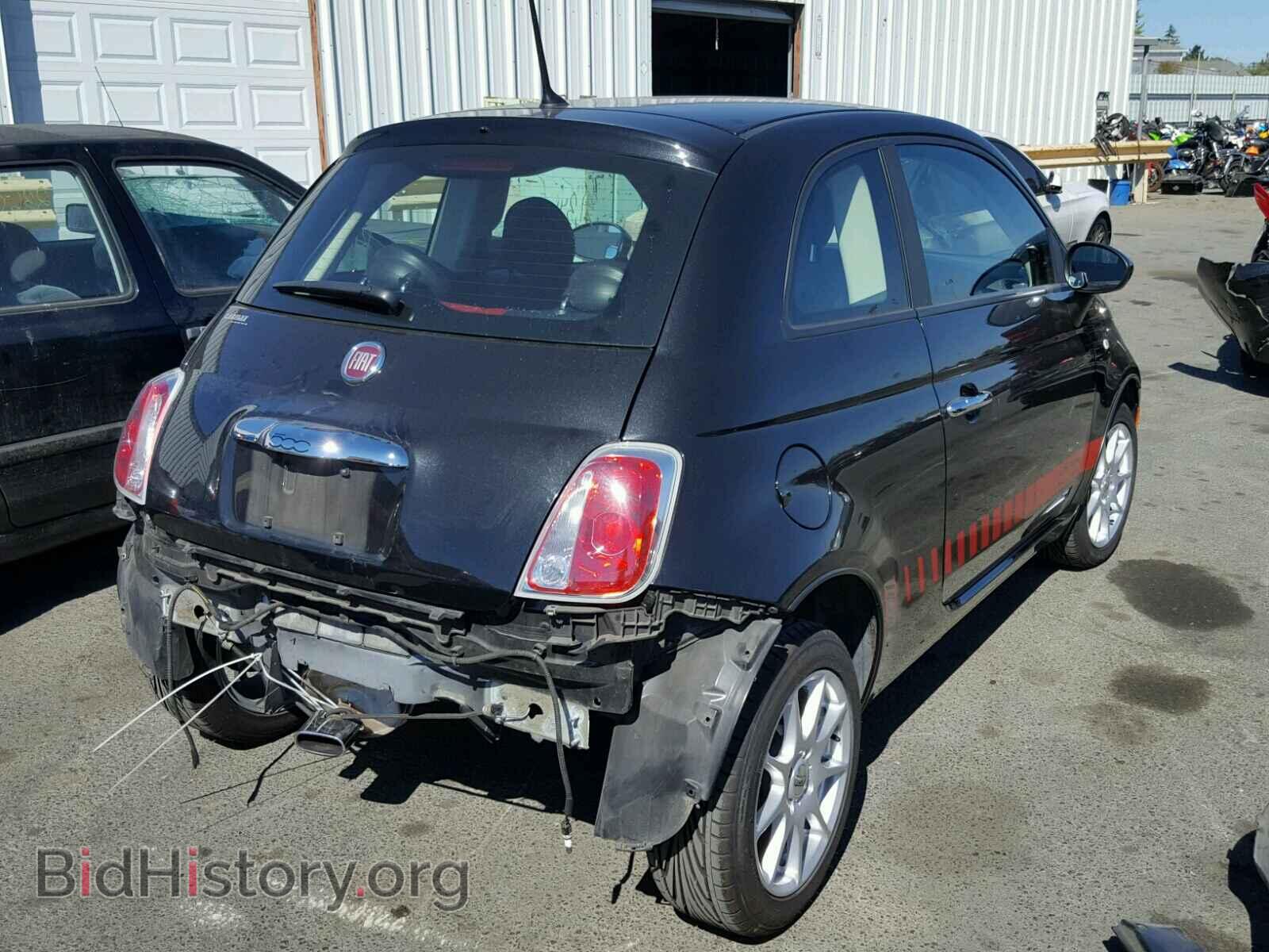 2012 FIAT 500 - VIN: 3C3CFFAR5CT386163 - Фото 4