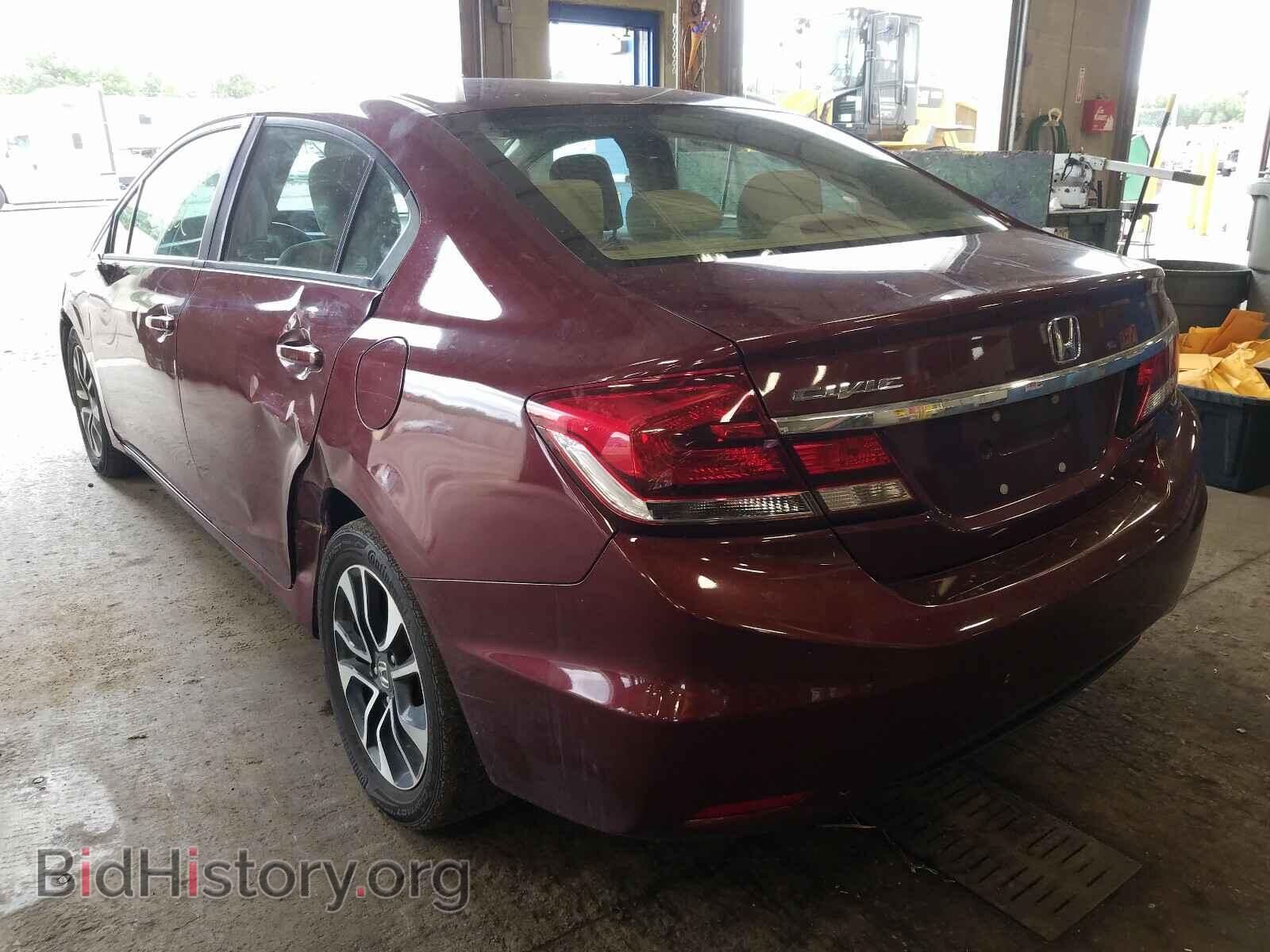 2013 HONDA CIVIC - VIN: 2HGFB2F89DH526272 - Фото 3